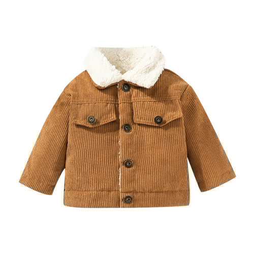 Baby Corduroy Fleece Lined Jacket