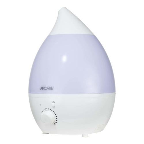 AIRCARE Humidifier AUV20AWHTCN Aurora Ultrasonic Cool Mist with Light, White, 3.78-L