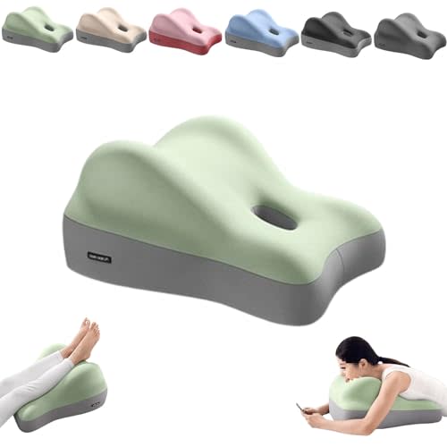 MARPEAL Couple Deep Position Support Pillow, Deep Position Support Pillow, 2025 New Butt Cushion for Couples, Low Profile Design, Wedge Pillow Memory Foam (Green)