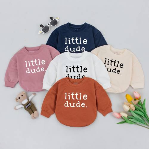 Little Dude Romper, Cute Baby Romper, Baby Boy Clothes, New Baby Gift, Baby Shower Gift, Boy Gift, Gifts For Him, It&#39;s a Boy, Gender Reveal