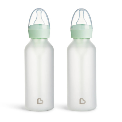 Bond® Silicone Glass Bottle 4oz or 8oz, 2pk | Munchkin