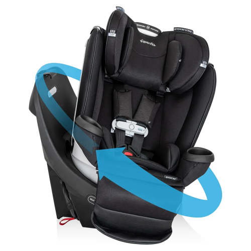 Revolve360 Extend All-In-One Rotational Car Seat w/ Sensorsafe - Onyx Black (See Description)
