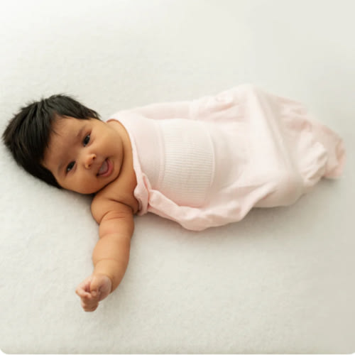 Pink Swaddle Sleep Sack - Small ( 6-12 pounds)