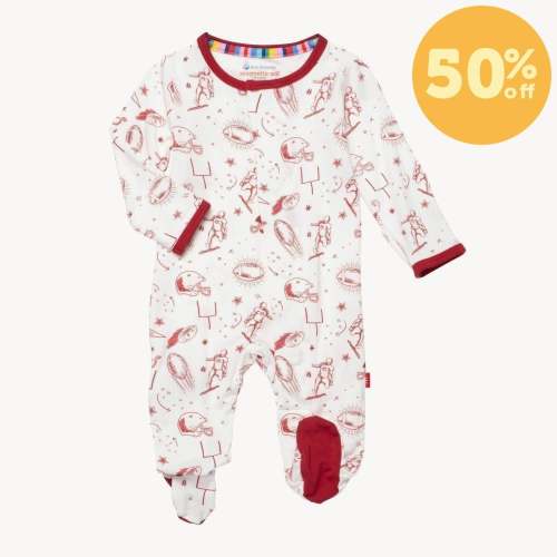 white game day modal magnetic parent favorite footie – Magnetic Me