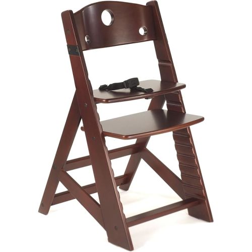 Keekaroo Height Right Kids High Chair, Mahogany