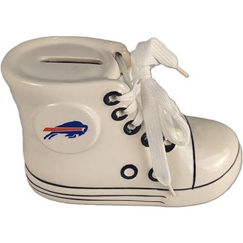 Buffalo Bills Ceramic Shoe Piggy Bank
