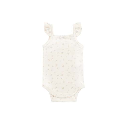 Organic Cotton Bettina Bodysuit - Briella Whisper