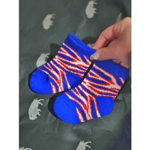 Buffalo Wave Baby Socks // Buffalo Football Baby Socks // Buffalo Infant Socks