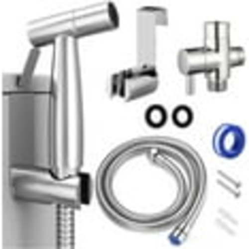 Bidet Sprayer for Toilet, Baby Cloth Diaper Sprayer Stainless Steel Bathroom Bidet Toilet Sprayer for Feminine Hygiene, Car Washing, Cleaning Floor