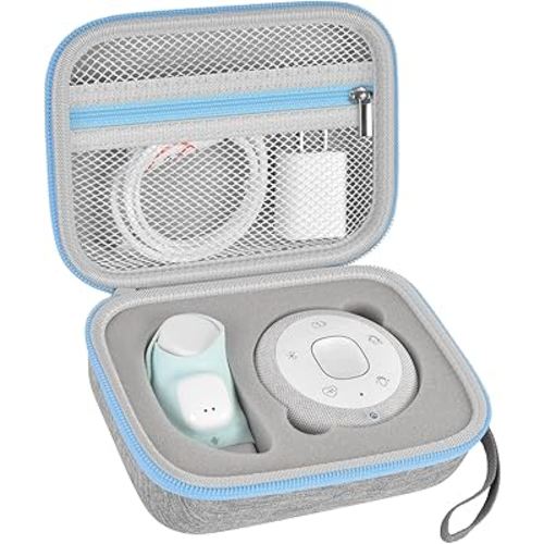 Case Compatible with eufy Baby Smart Sock Baby Monitor, Infants Heart Rate/Blood Oxygen Levels/Breathing Monitor & Accessories Holder, for Mothers to Track Babies Sleep Patterns, Naps - Box Only