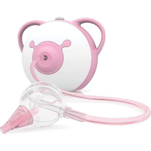 Nosiboo Pro Nasal Aspirator for Babies | Electric Nose Sucker | Made in EU | Safe, Adjustable Suction Power | Premium Quality | Award-Winning Design