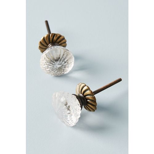Simmered Glass Knobs, Set of 2