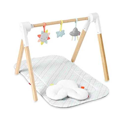 Skip Hop Wooden Baby Gym, Silver Lining Cloud Activity Gym