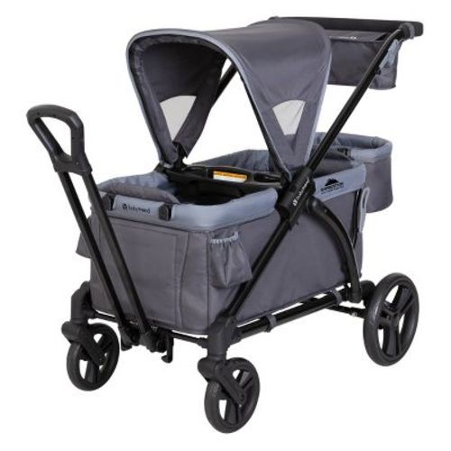 Baby Trend Expedition 2-in-1 Stroller Wagon Plus - Ultra Black