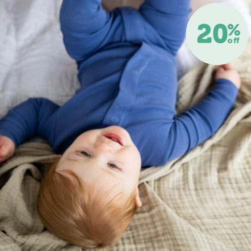 chambray organic cotton magnetic parent favorite footie – Magnetic Me