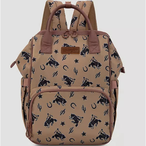 Rodeo Print Backpack/diaper bag
