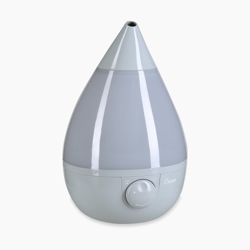 Crane Drop Ultrasonic Cool Mist Humidifier - Gray