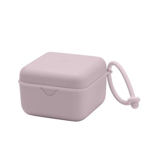 BIBS Pacifier Box, Dusky Lilac