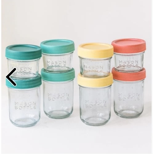 Breastmilk Storage Jar Set – Mason Bottle