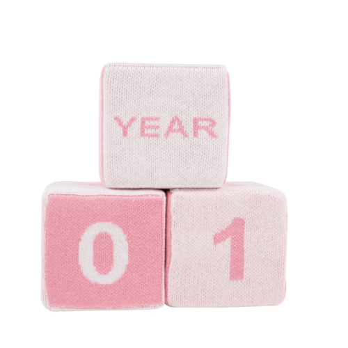 Blaylock Blocks - Hamptons Hot Pink, Palm Beach Pink, & Palmetto Pearl