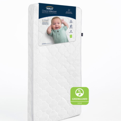 HALO DreamWeave Breathable Crib Mattress