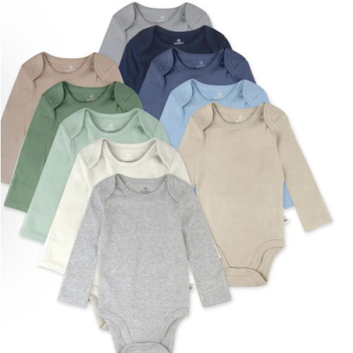 10-Pack Organic Cotton Long Sleeve Bodysuits | Honest Baby Clothing