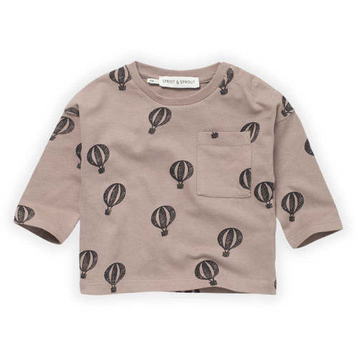 Hot Air Balloon T-Shirt - Mud – Manymoons