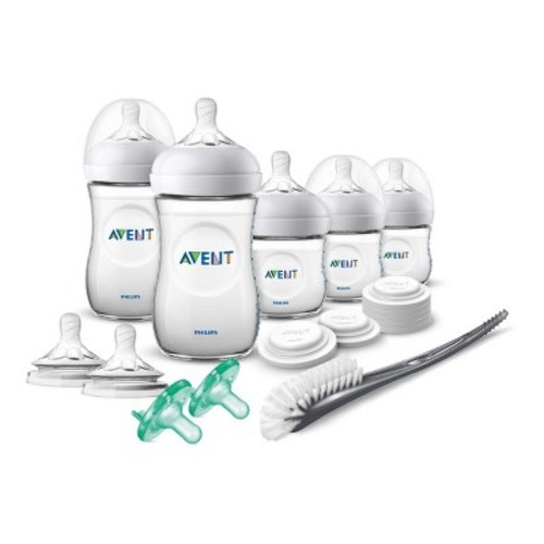 Philips Avent Avent Natural Baby Bottle Newborn Baby Gift Set - Clear