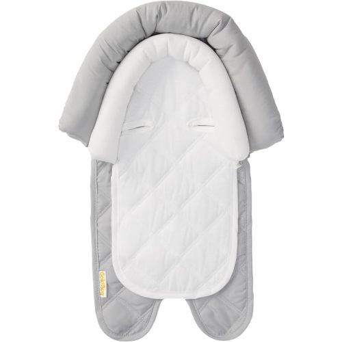 GoldBug Baby & Toddler 2-in-1 Car Seat Head Support - Grey