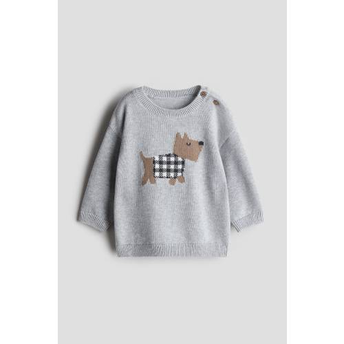 COTTON KNIT SWEATER