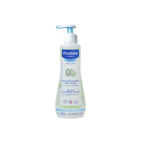 Mustela Face & Diaper Area No-Rinse Cleansing Water