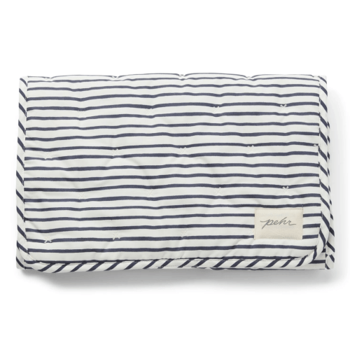 Striped On the Go Portable Changing Pad