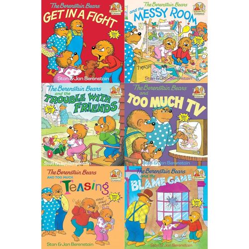 Berenstain Bears Set: Trouble with Friends / Berenstain Bears Too Much TV / Berenstain Bears and the