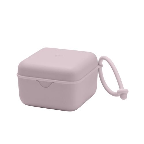 BIBS Pacifier Box, Dusky Lilac