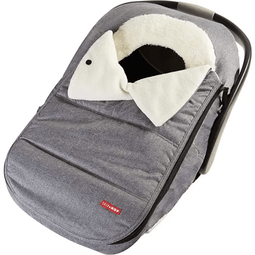 Skip Hop Winter Car Seat Cover, Stroll & Go, Heather Grey
