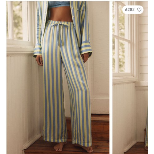 By Anthropologie Silky Pajama Pants