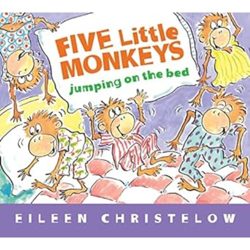 Five Little Monkeys Jumping on the Bed Padded Board Book (A Five Little Monkeys Story)