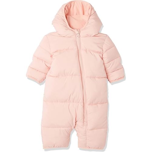 Amazon Essentials Unisex Babies' Water-Resistant Winter Puffer Bunting Suit