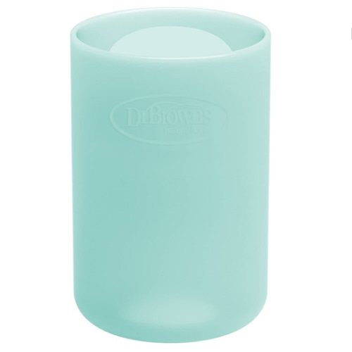 Dr. Brown's Natural Flow Options+ Glass Baby Bottle Sleeve 4oz (Narrow Neck)- Mint