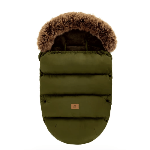 Universal Baby Winter Footmuff in Khaki Green