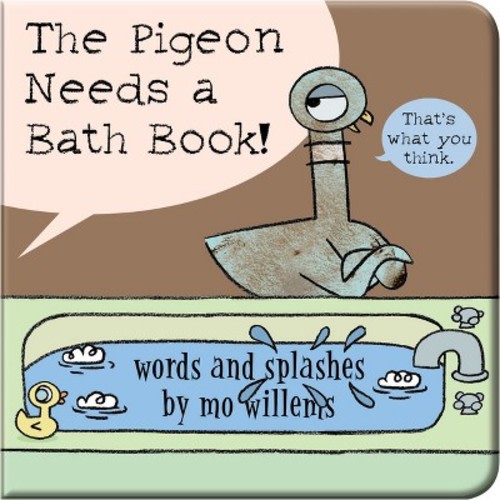 Pigeon Needs A Bath Book! - By Mo Willems
