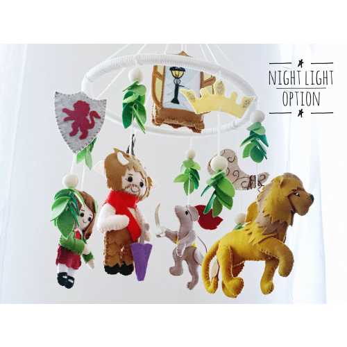 The Chronicles of Narnia baby crib mobile Fantasy baby nursery mobile decor Books characters baby shower gifts