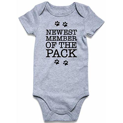 UNICOMIDEA Baby Boys Girls Romper Letter Printed Newborn Outfit Short Sleeve Bodysuits 0-12 Months