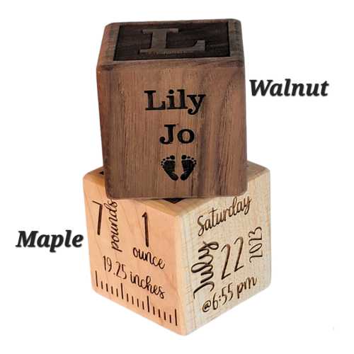 Personalized Baby Block