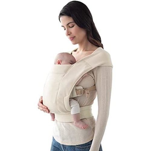 BabyBjörn Baby Carrier Mini, 3D Jersey, Light Beige