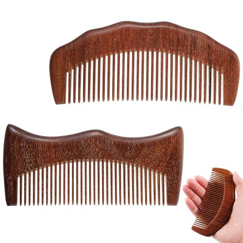 2PCS Wooden Labor Comb, Birth Comb for Labor Wooden Natural Birthing Comb for Labor Wood Comb for Labor Relief Pain Pregnancy Hair Comb Delivery Essentials Gifts for Pregnant Women