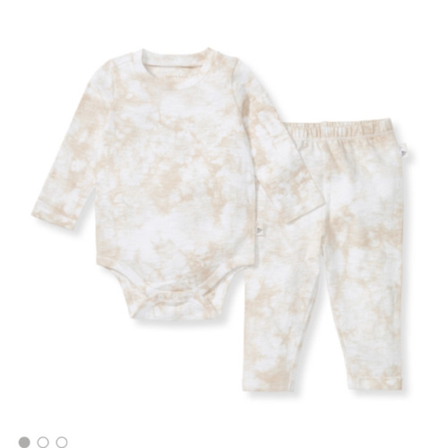 Desert Tie Dye Organic Cotton Bodysuit Set