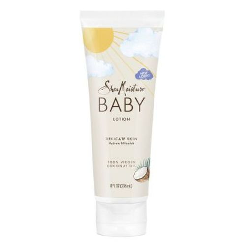 Sheamoisture Baby Lotion 100% Virgin Coconut Oil Hydrate & Nourish For Delicate Skin - 8 Fl Oz