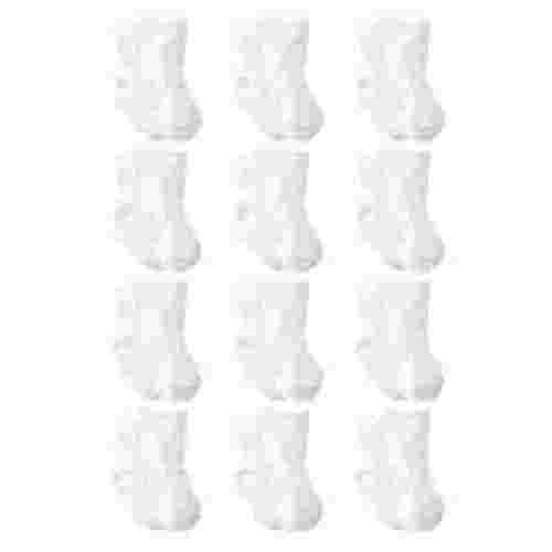 Gerber Gender Neutral Unisex Wiggle-Prof Jersey Crew Socks, 12-Pack, Sizes 0/6 Months - 6/12 Months