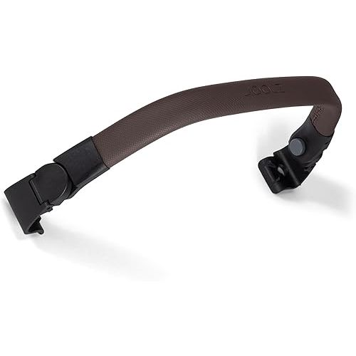 Joolz Aer2 Bumper Bar – Foldable Baby Bumper -Stays on Your Aer2 Stroller When Folded - Easy One-Hand Open on Both Sides - Soft Grip Handle - Joolz Must-Have Stroller Accessory (Mid Brown Carbon)